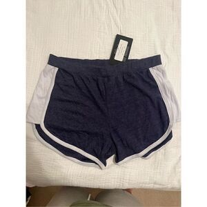Chaser Blocked Jersey Track Shorts NEW